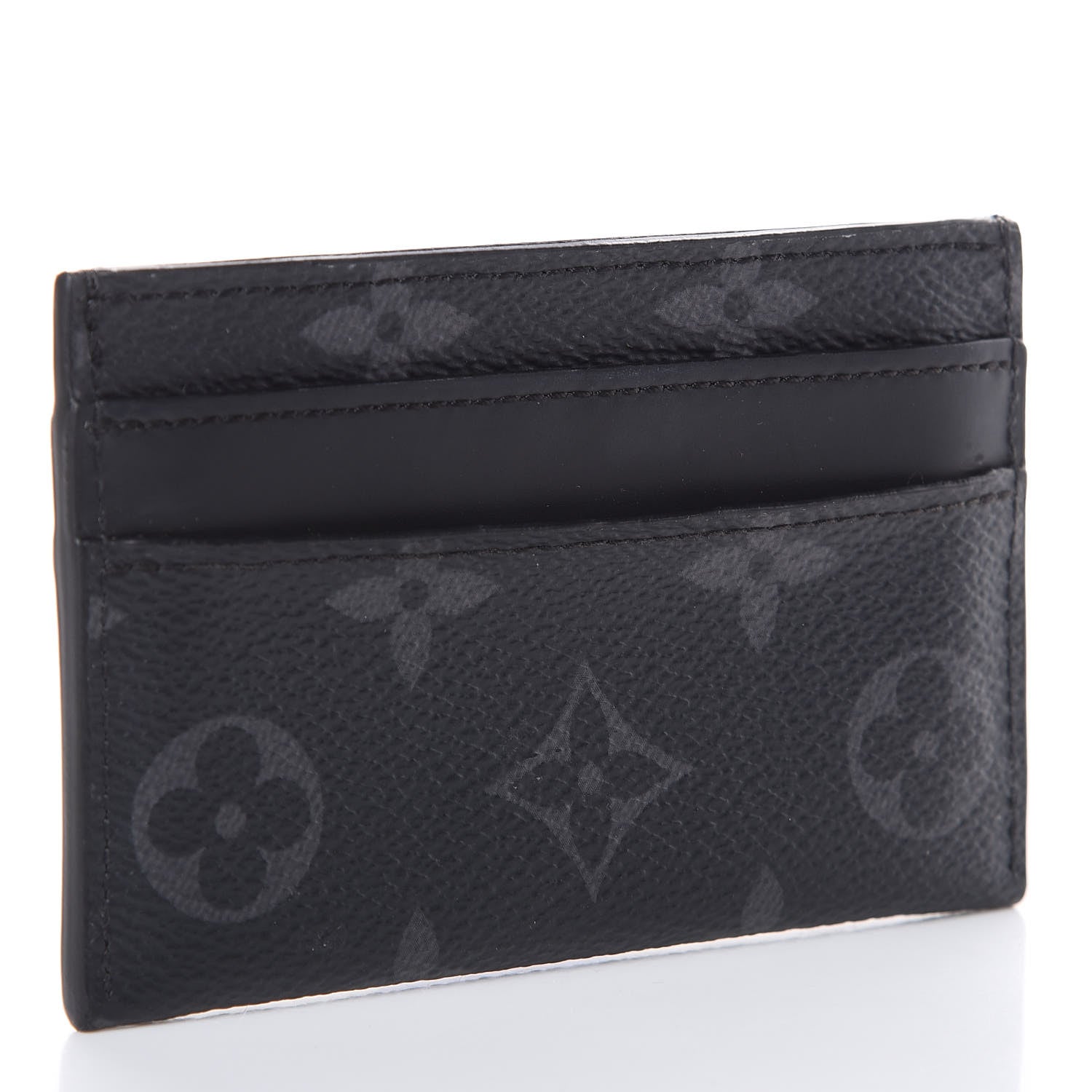 Louis Vuitton Monogram Eclipse Porte-Cartes Double Card Holder 3 of 7