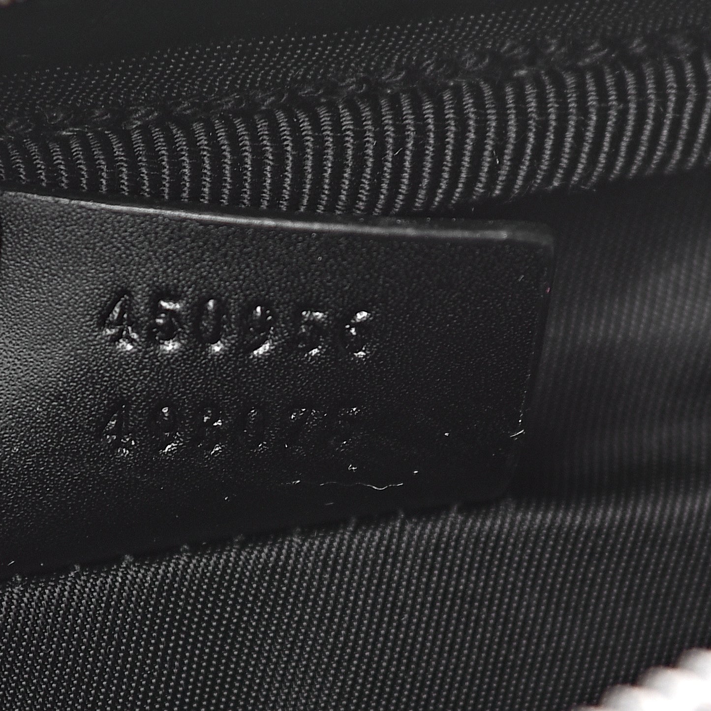 GG Supreme Monogram Web Belt Bag Black