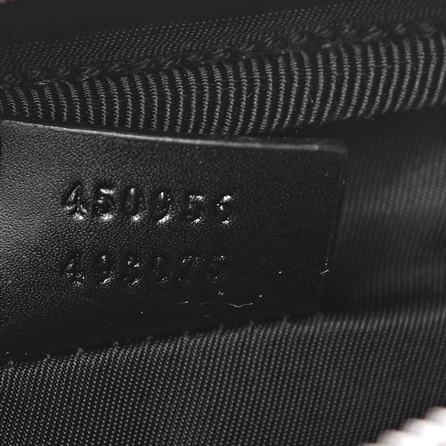 Gucci GG Supreme Monogram Web Belt Bag Black 8 of 13