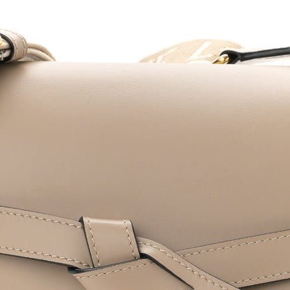 Loewe Soft Calfskin Jacquard Small Gate Crossbody Bag Sand 8 of 13