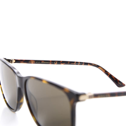 Gucci Square Frame GG0017S Sunglasses Havana 5 of 7