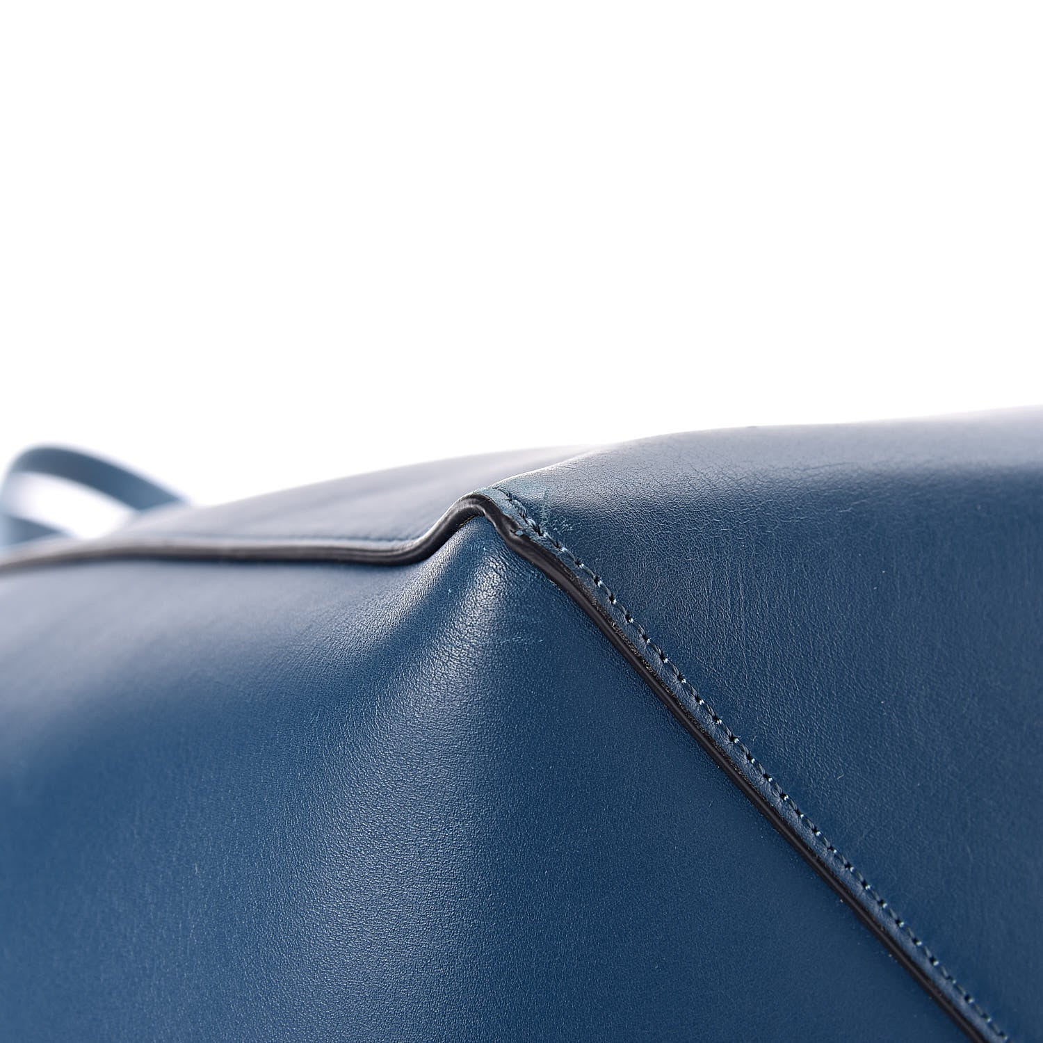 Celine Smooth Calfskin Small Tassel Cabas Phantom Deep Blue 14 of 20
