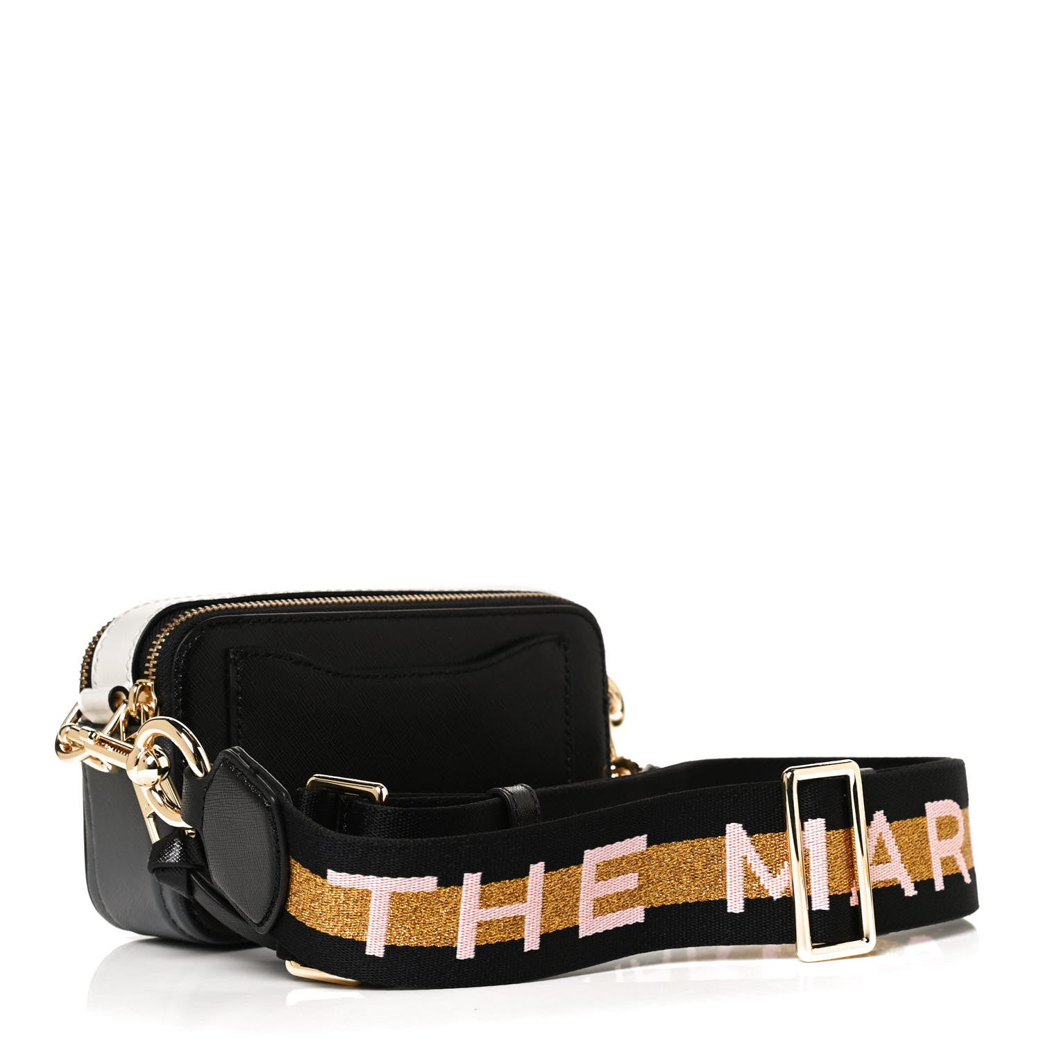 Marc Jacobs Saffiano Small Snapshot Camera Bag Black 3 of 10