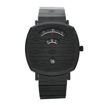Gucci PVD Stainless Steel 38mm Grip Quartz Watch Black 1 of 5