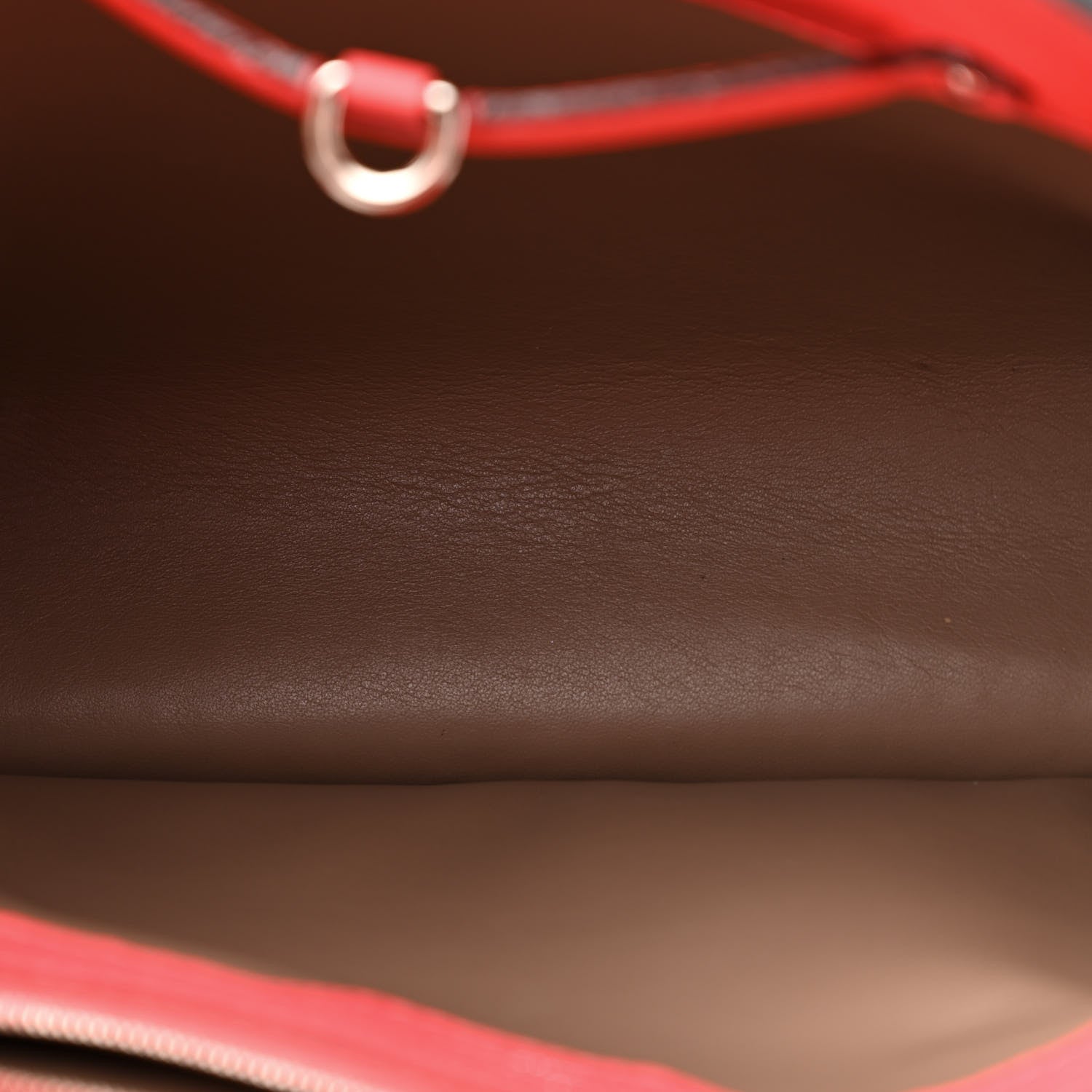 Louis Vuitton Taurillon Capucines MM Rose Litchi 5 of 17