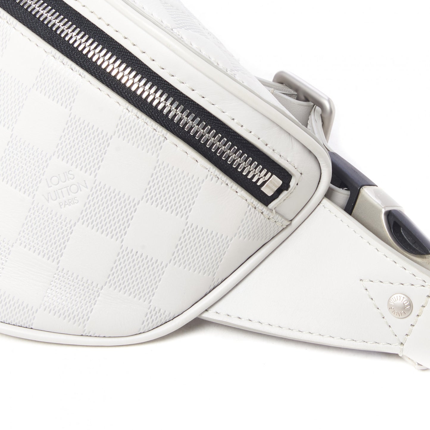 Damier Infini Campus BumBag White
