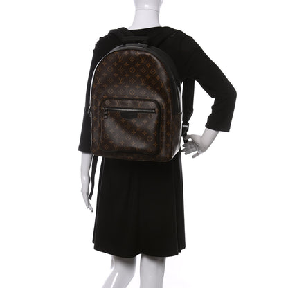 Louis Vuitton Monogram Macassar Josh Backpack 2 of 9