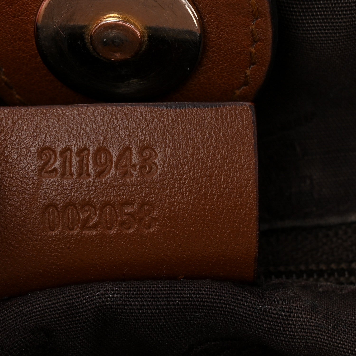 Gucci Guccissima Signature Large Sukey Tote Brown 7 of 10