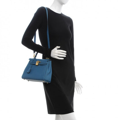 Hermes Togo Kelly Retourne 25 Colvert 2 of 10
