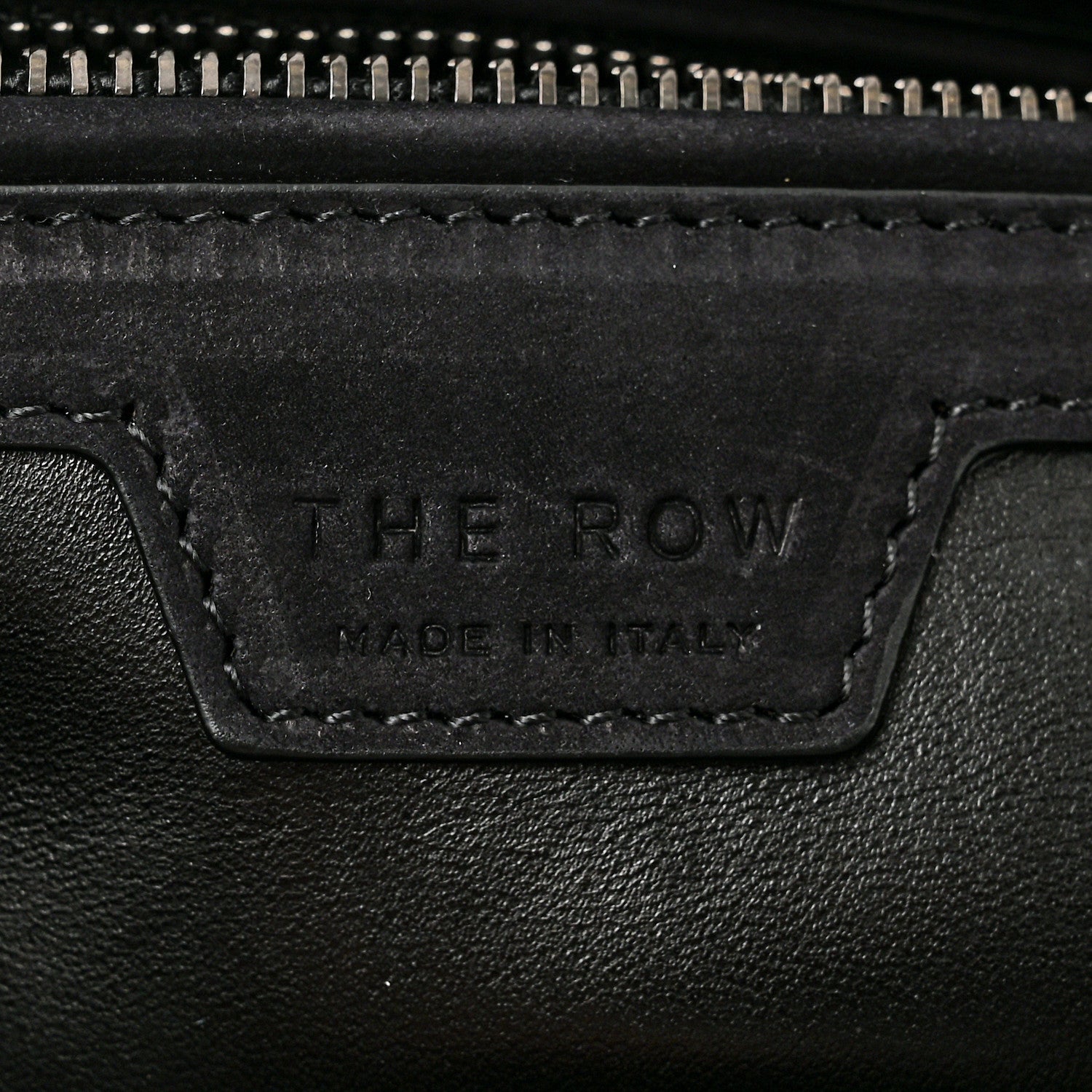 The Row Nubuck Terrasse Bag Black 6 of 9
