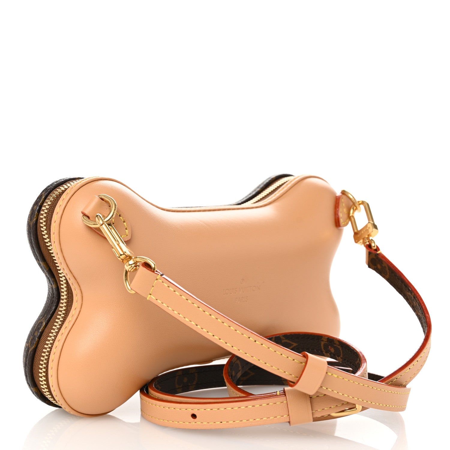 Louis Vuitton Monogram Bone Wearable Wallet 3 of 9