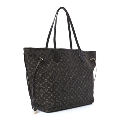 Louis Vuitton Monogram Idylle Neverfull MM Fusain 3 of 11