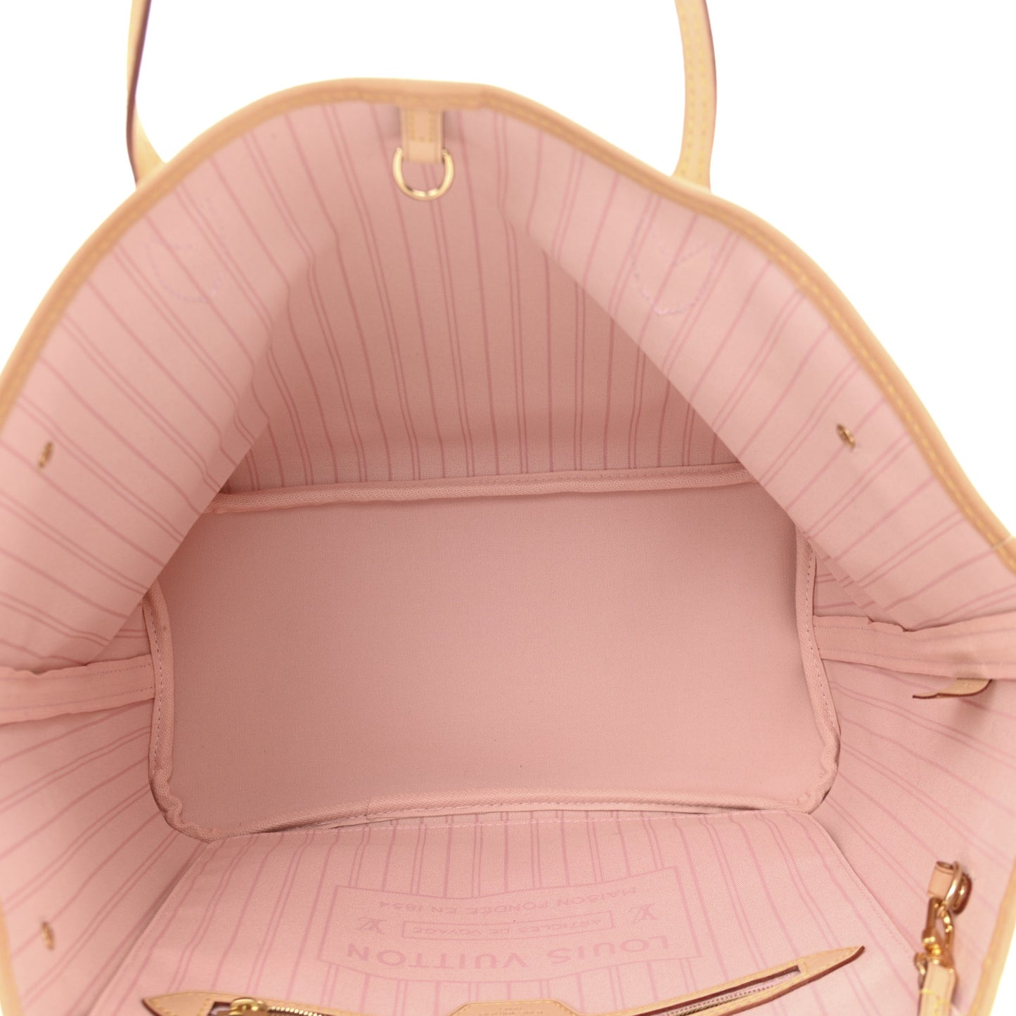 Damier Azur Neo Neverfull MM Rose Ballerine