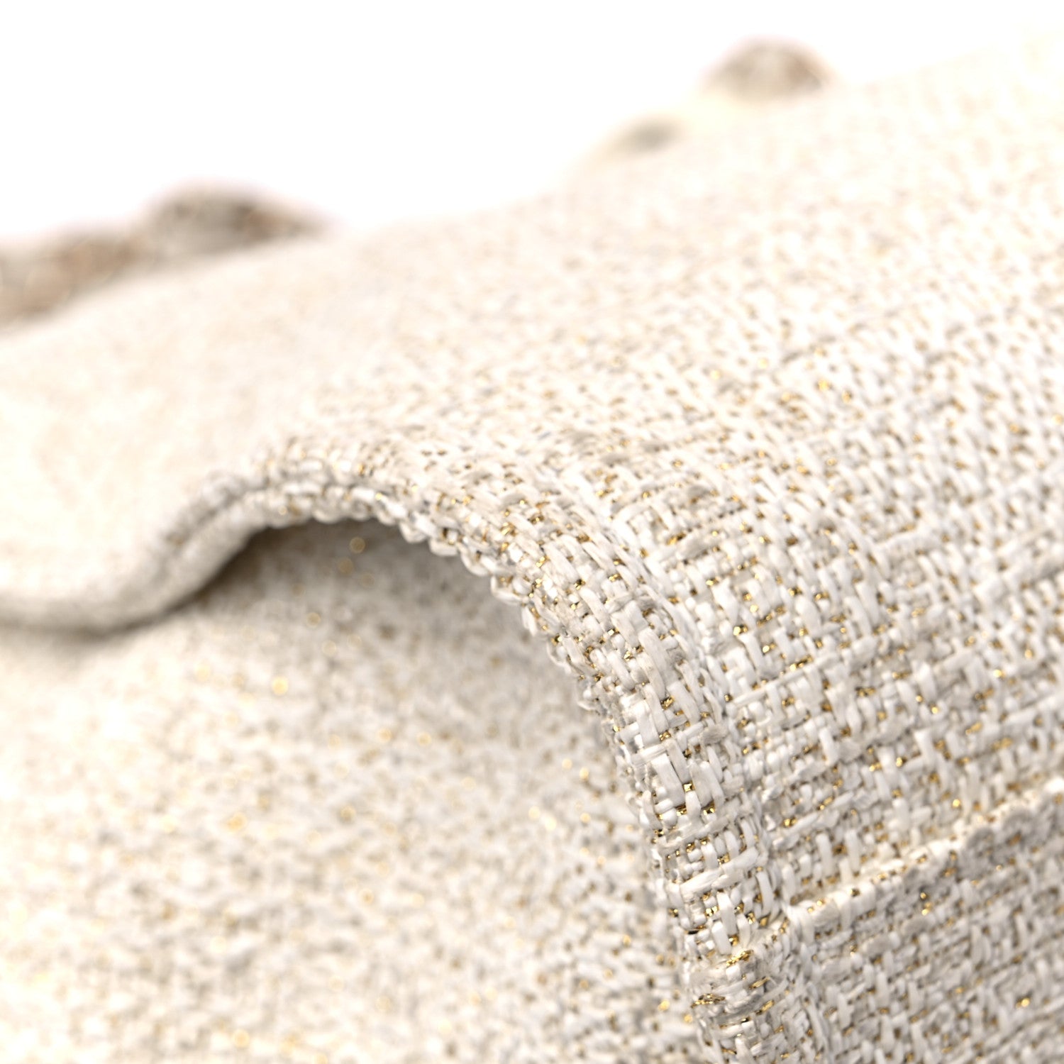 Chanel Mixed Fibers Calfskin Medium Deauville Tote Light Beige 10 of 17