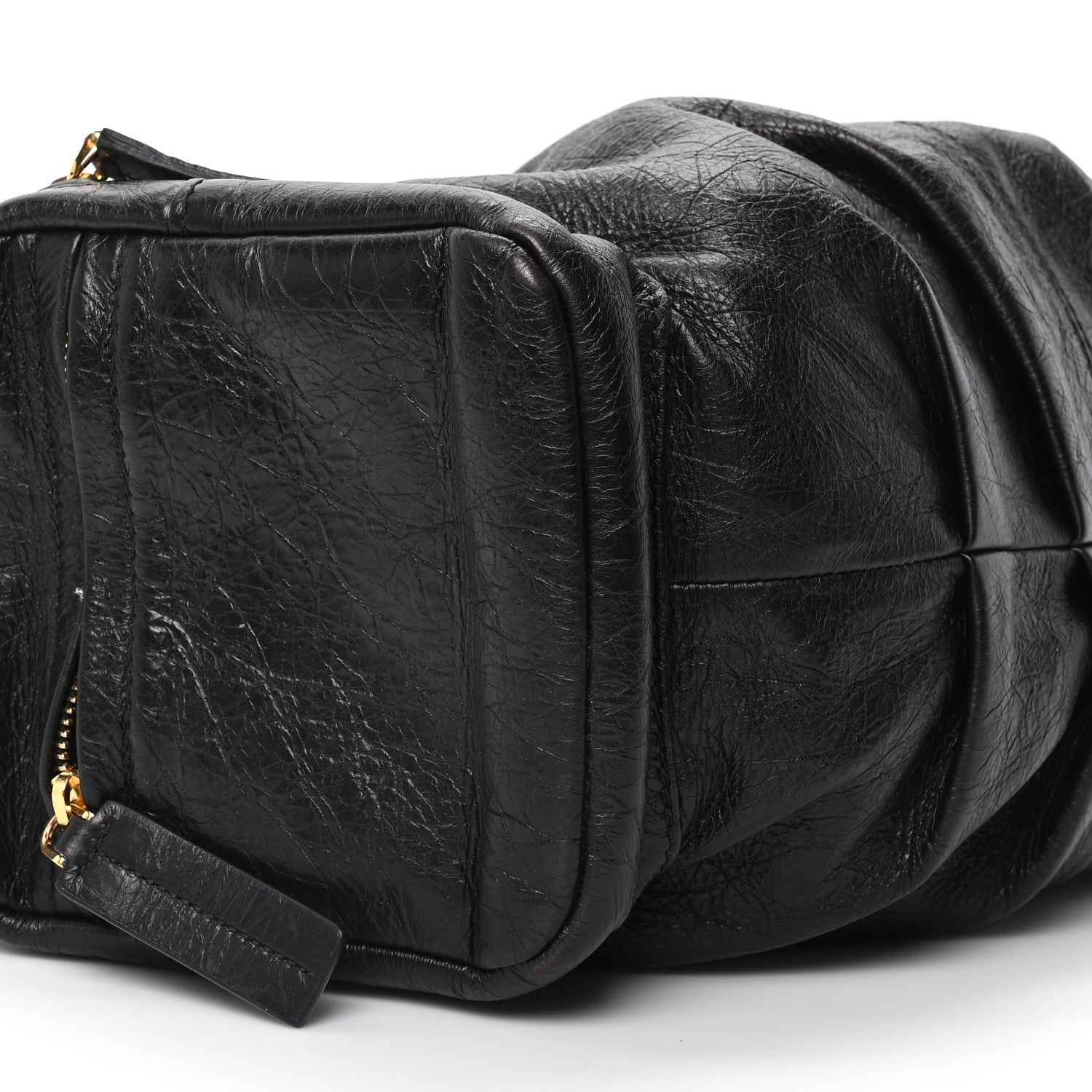 Christian Dior Crinkled Calfskin Large Grand Tour Multipocket Bag Black 9 of 10