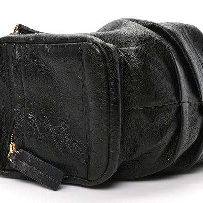 Christian Dior Crinkled Calfskin Large Grand Tour Multipocket Bag Black 9 of 10