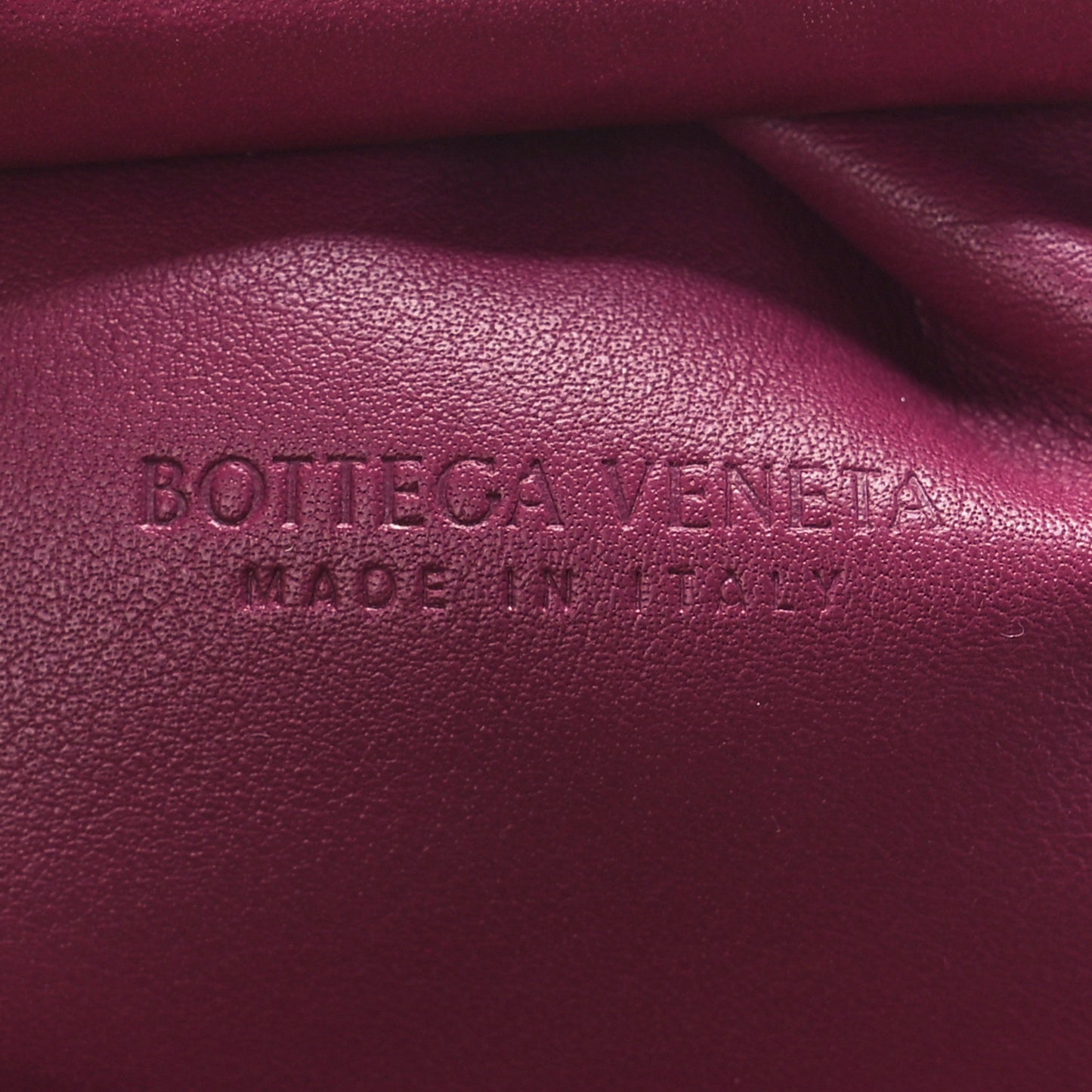 Butter Calfskin The Mini Pouch Cinnabar