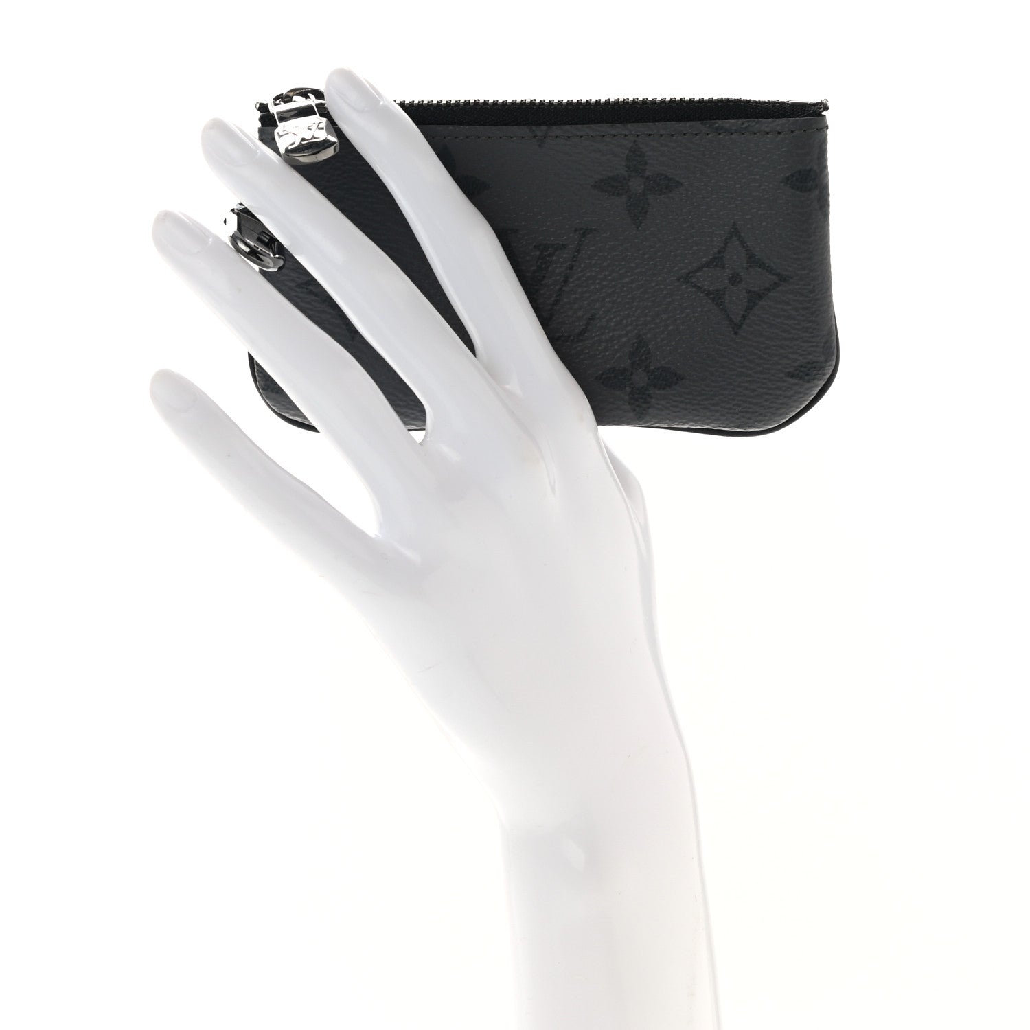 Louis Vuitton Reverse Monogram Eclipse Trio Messenger Key Pouch 2 of 6
