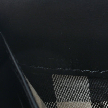 Burberry Soft Grain Calfskin Harris Wallet Black 7 of 7