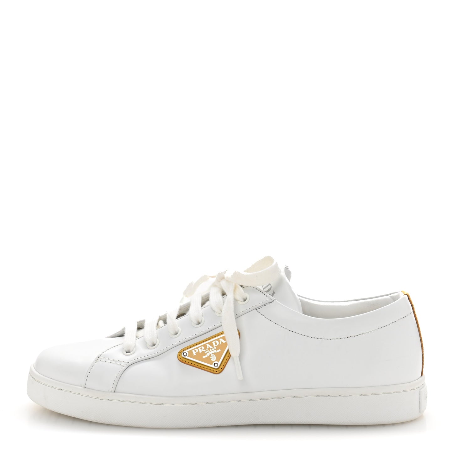Spazzolato Rois Metal Triangle Logo 25mm Sneakers 39.5 White Soleil