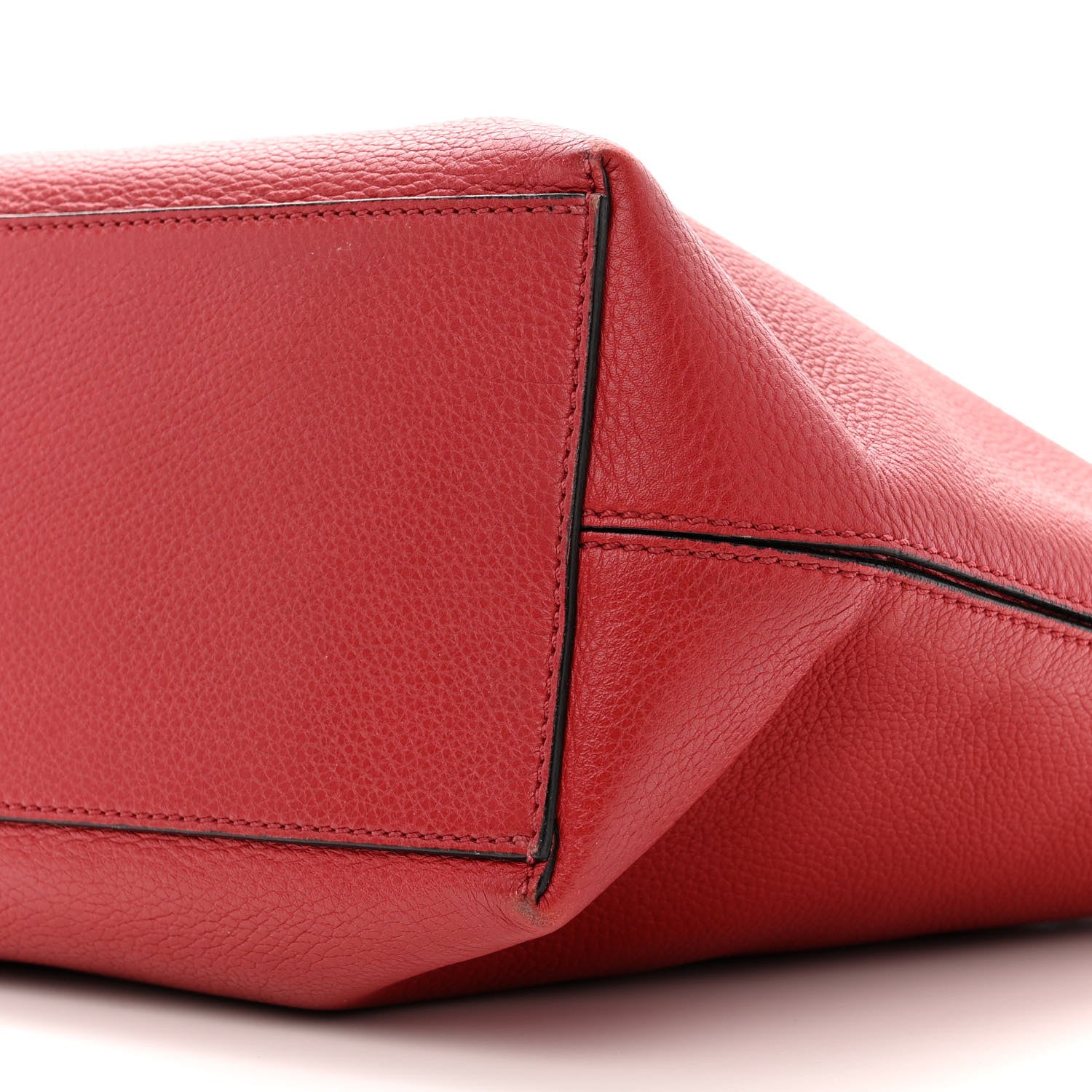 Valentino Garavani Grained Calfskin Rockstud Shoulder Tote Rosso Valentino 9 of 22