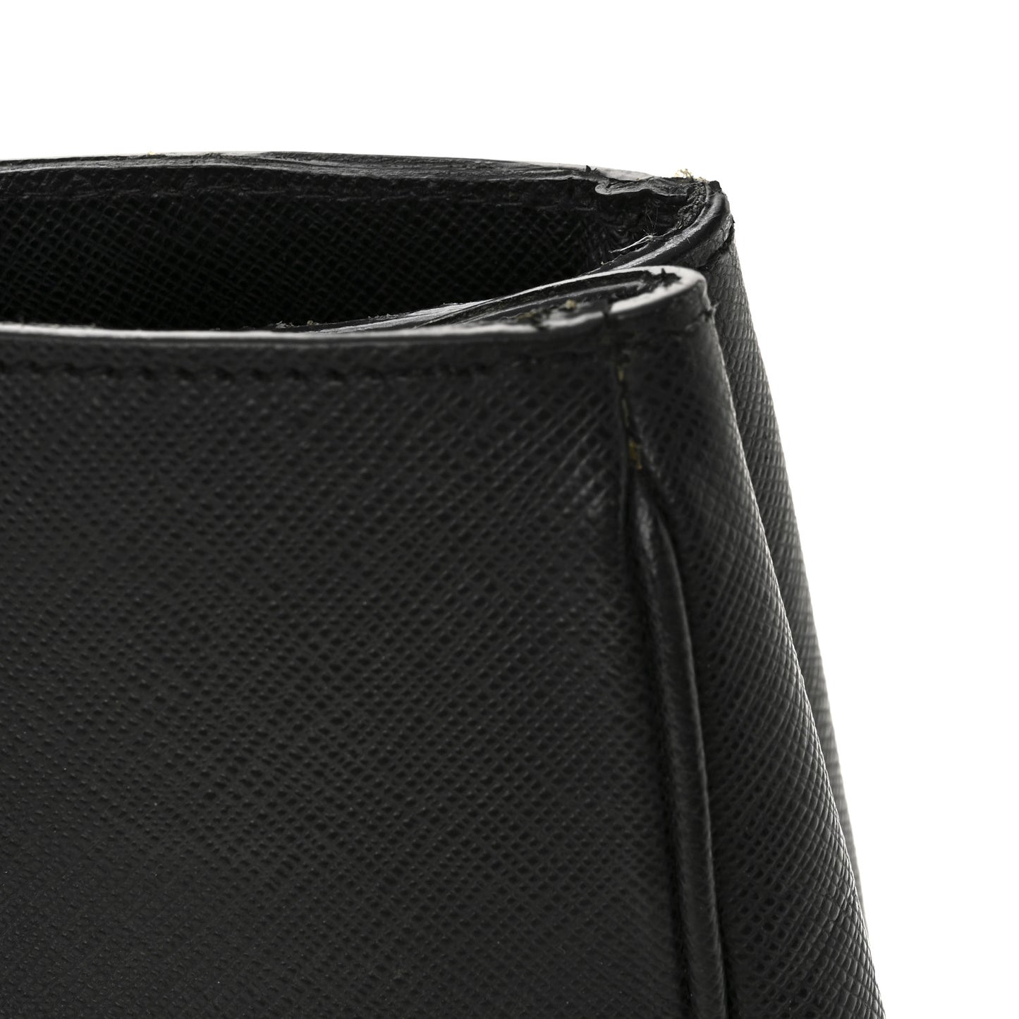 Saffiano Lux Large Tote Black