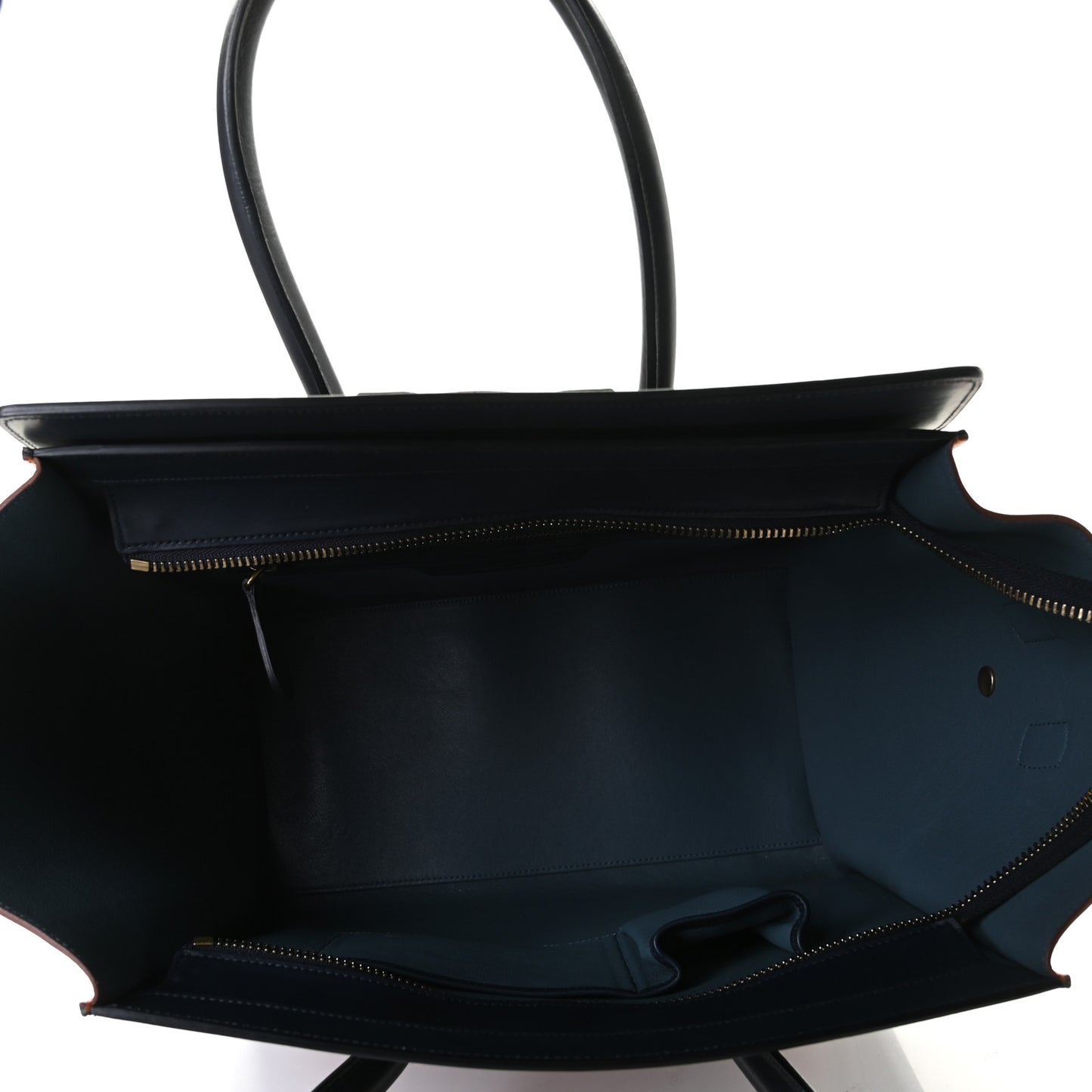 Smooth Calfskin Mini Tri-Color Luggage Brick