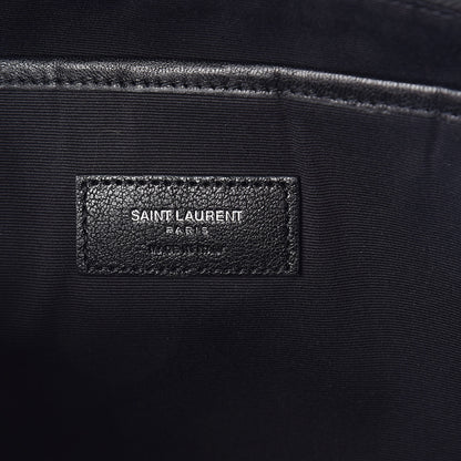 Saint Laurent Lambskin Mini City Backpack Black 6 of 9