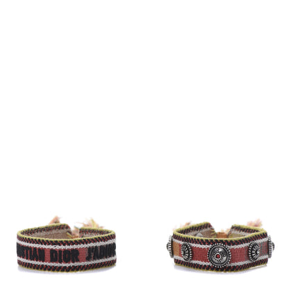 Christian Dior Woven Cotton J'Adior Friendship Bracelet Set Multicolor 1 of 6