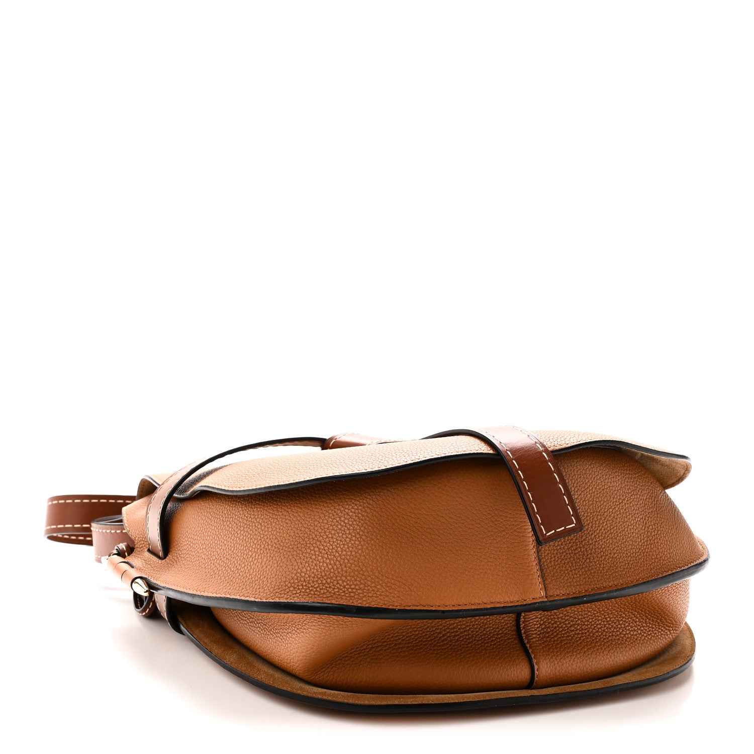 Loewe Grained Calfskin Large Gate Bag Caramel Pecan 4 of 9