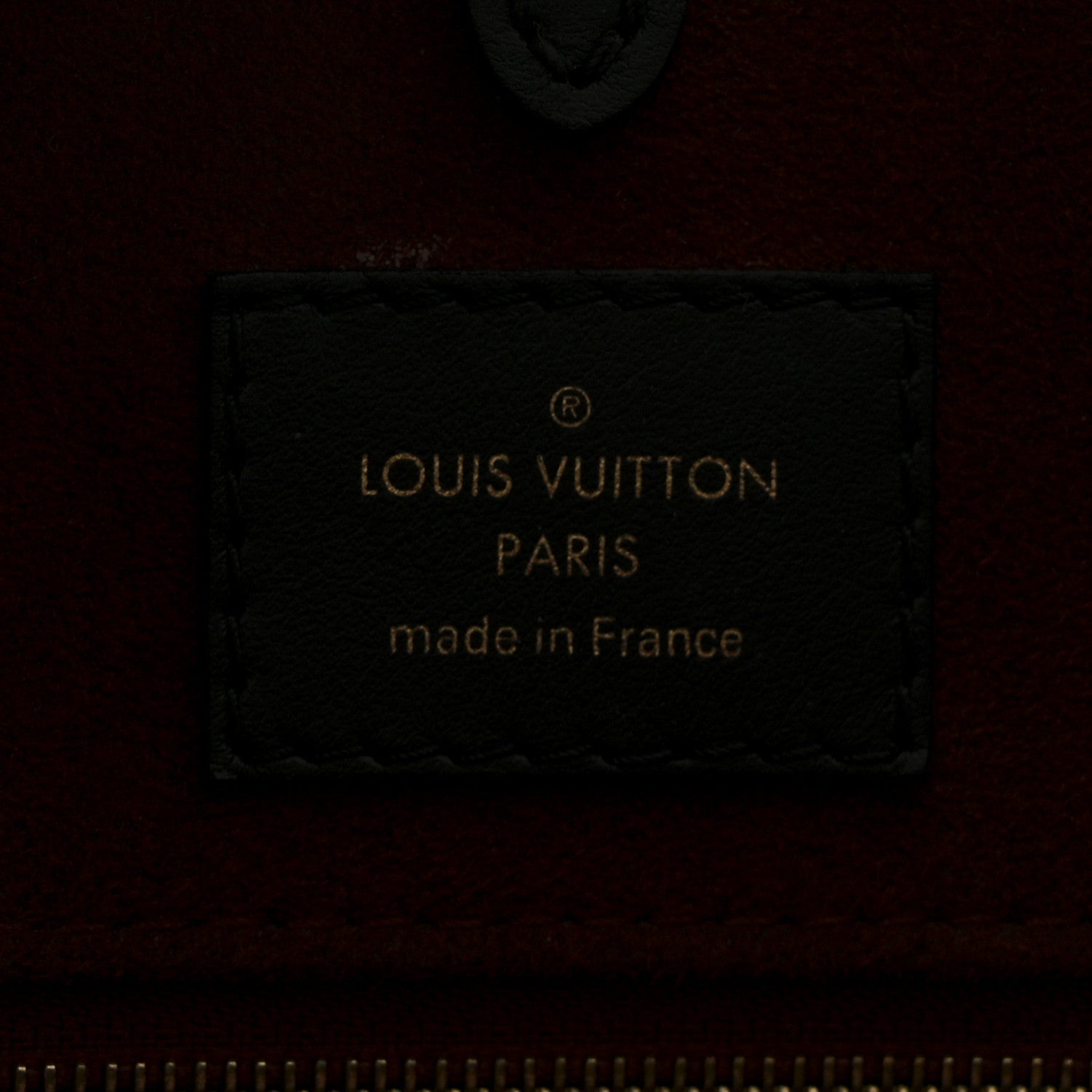 Louis Vuitton Empreinte Monogram Giant Onthego MM Black Beige 11 of 23