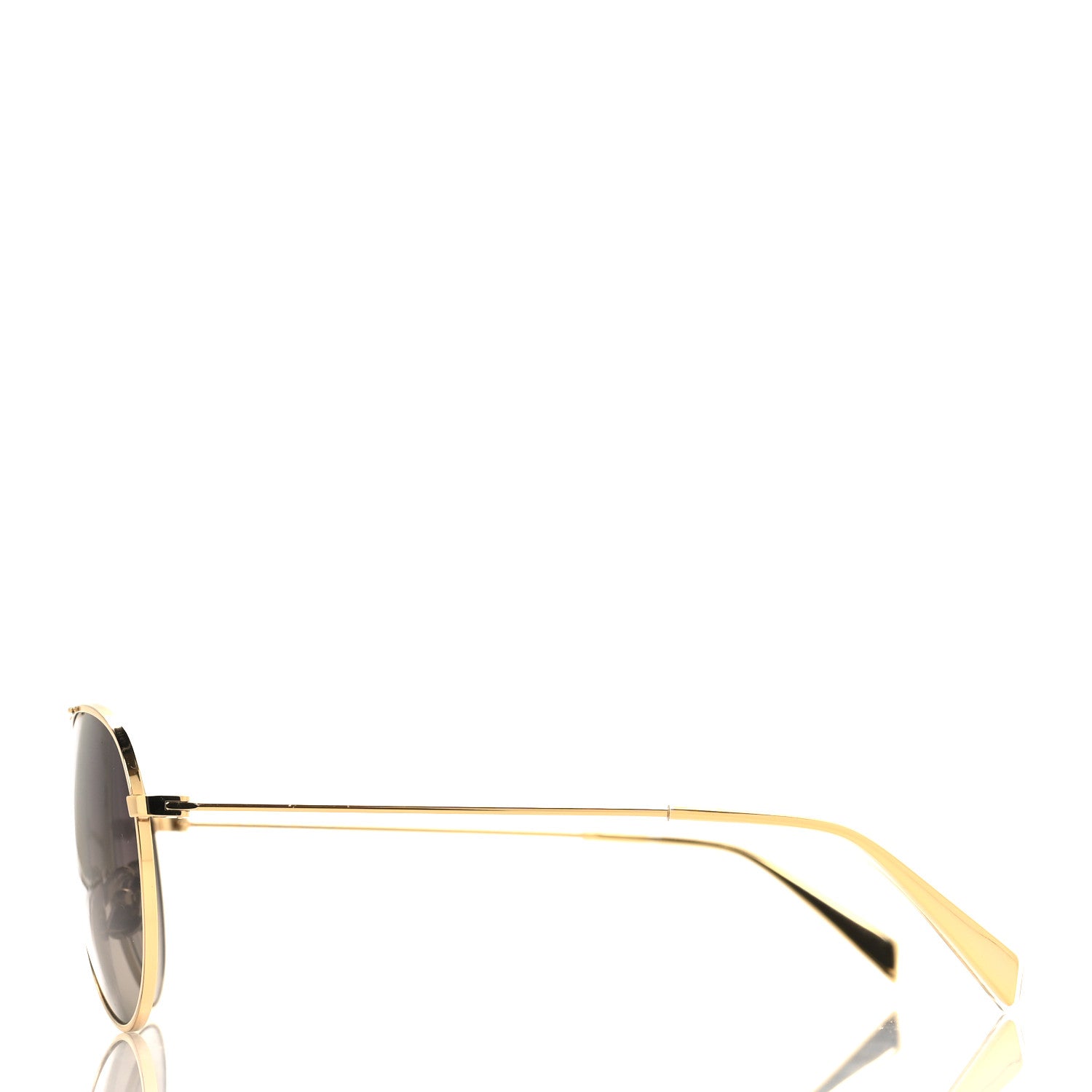 Celine Aviator Polarized Sunglasses CL 40062U Gold 3 of 9