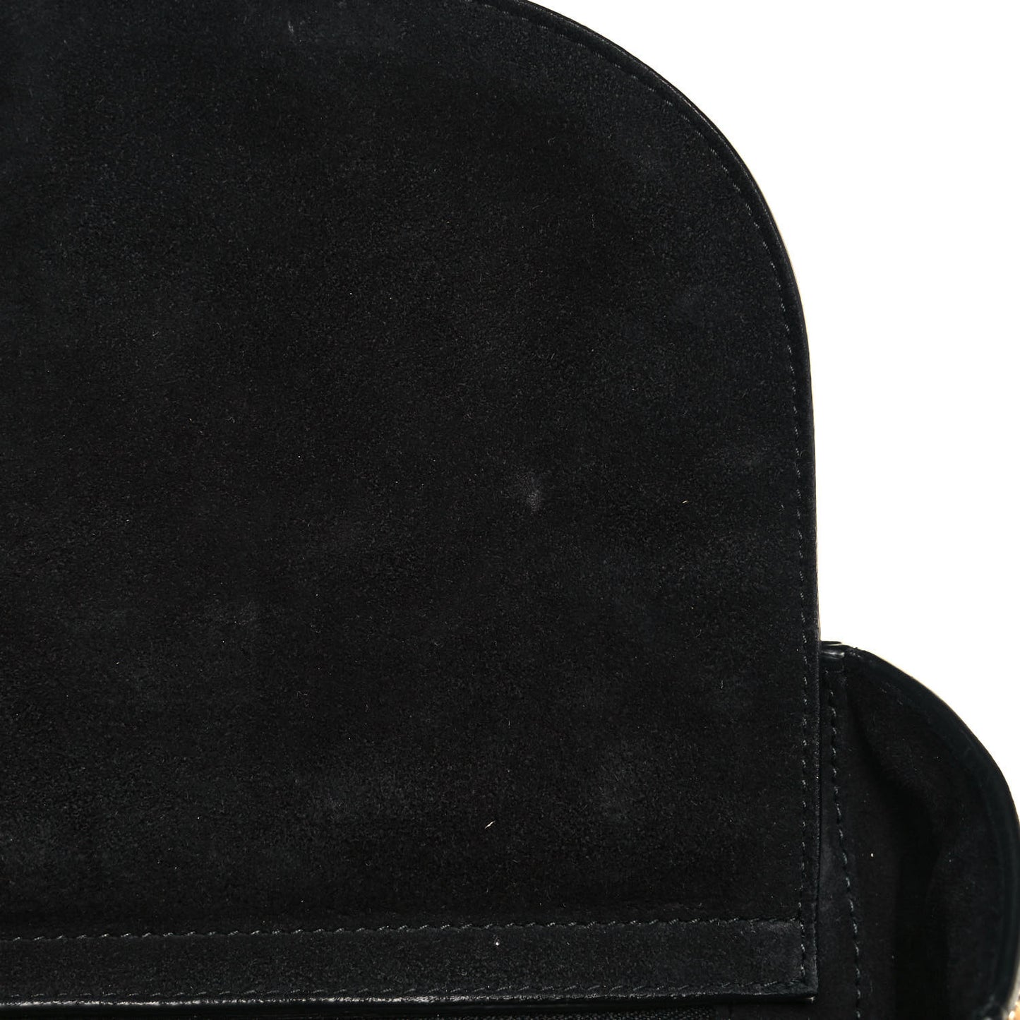 Calfskin Cannage Studded Medium Supple Lady Dior Black