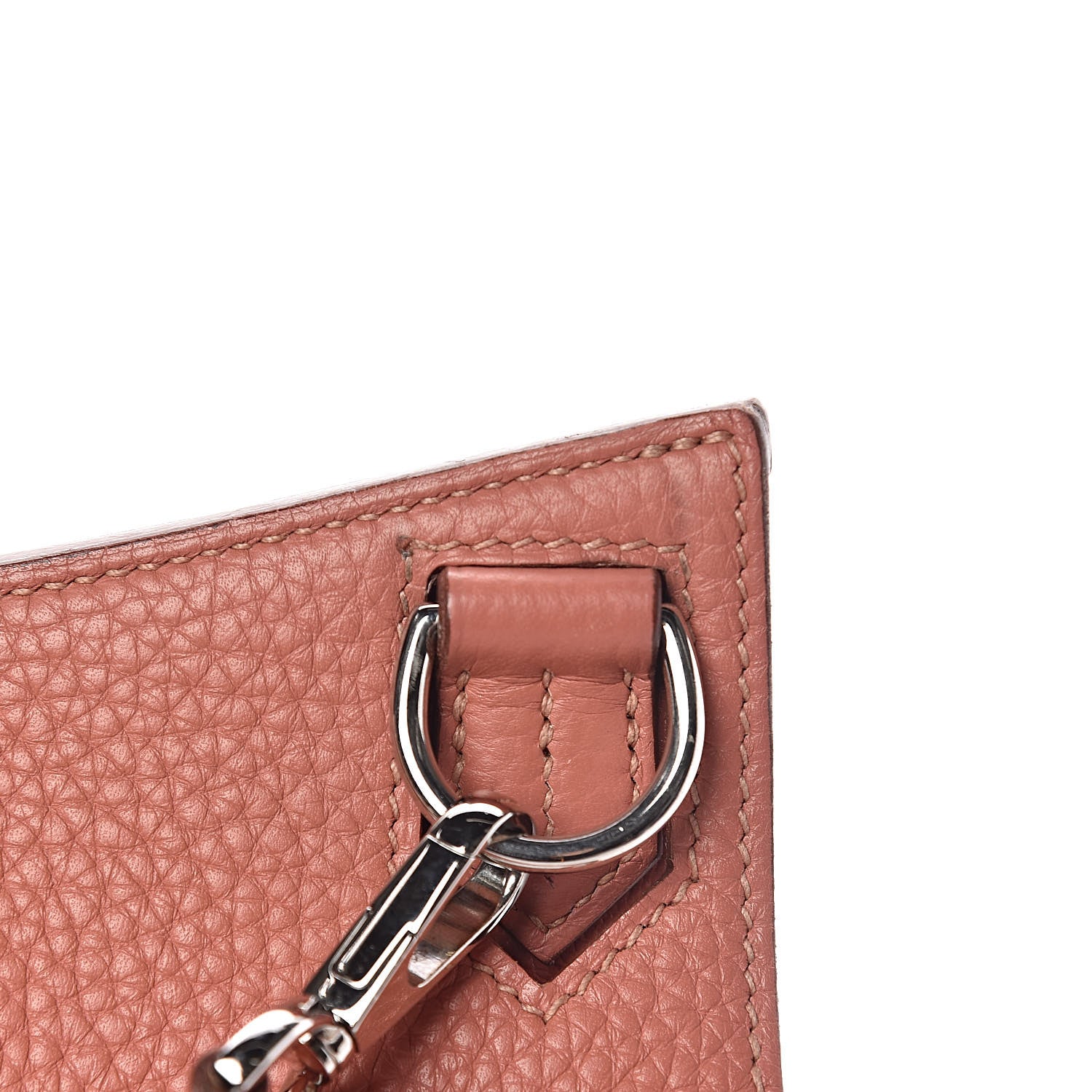 Hermes Taurillon Clemence Jypsiere 28 Rose Thè 12 of 20