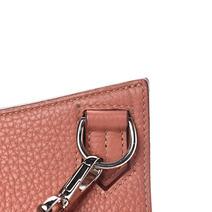 Hermes Taurillon Clemence Jypsiere 28 Rose Thè 12 of 20