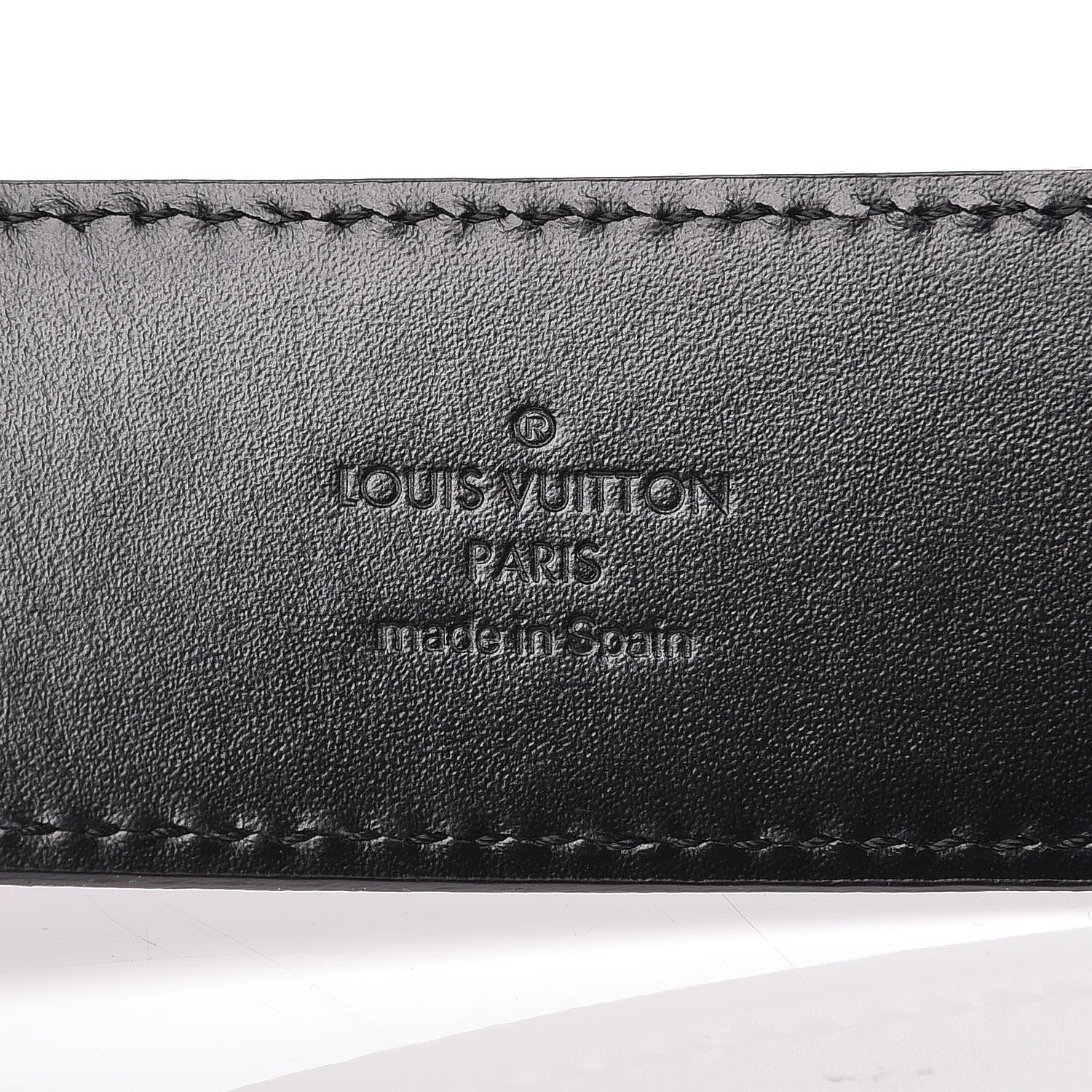 Louis Vuitton Damier Graphite 40mm LV Initiales Belt 120 48 5 of 13