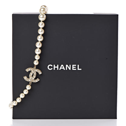 Chanel Pearl CC Short Necklace Gold 7 of 7