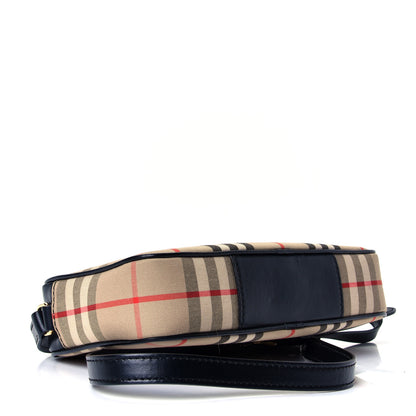 Burberry Calfskin Vintage Check Small Camera Bag Archive Beige 3 of 4