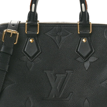 Louis Vuitton Empreinte Monogram Giant Wild At Heart Speedy Bandouliere 25 Black 7 of 9