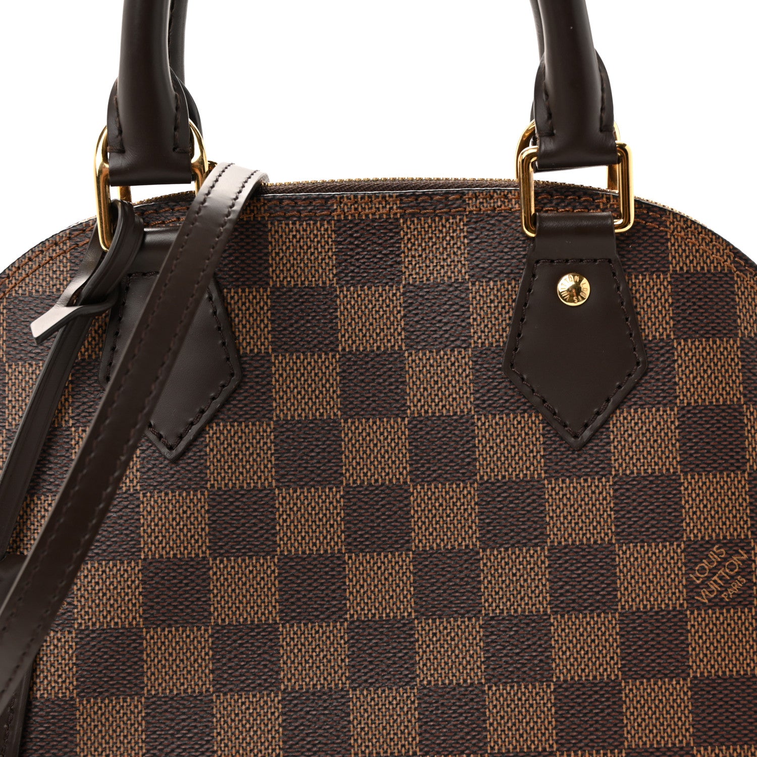 Louis Vuitton Damier Ebene Alma BB 7 of 9