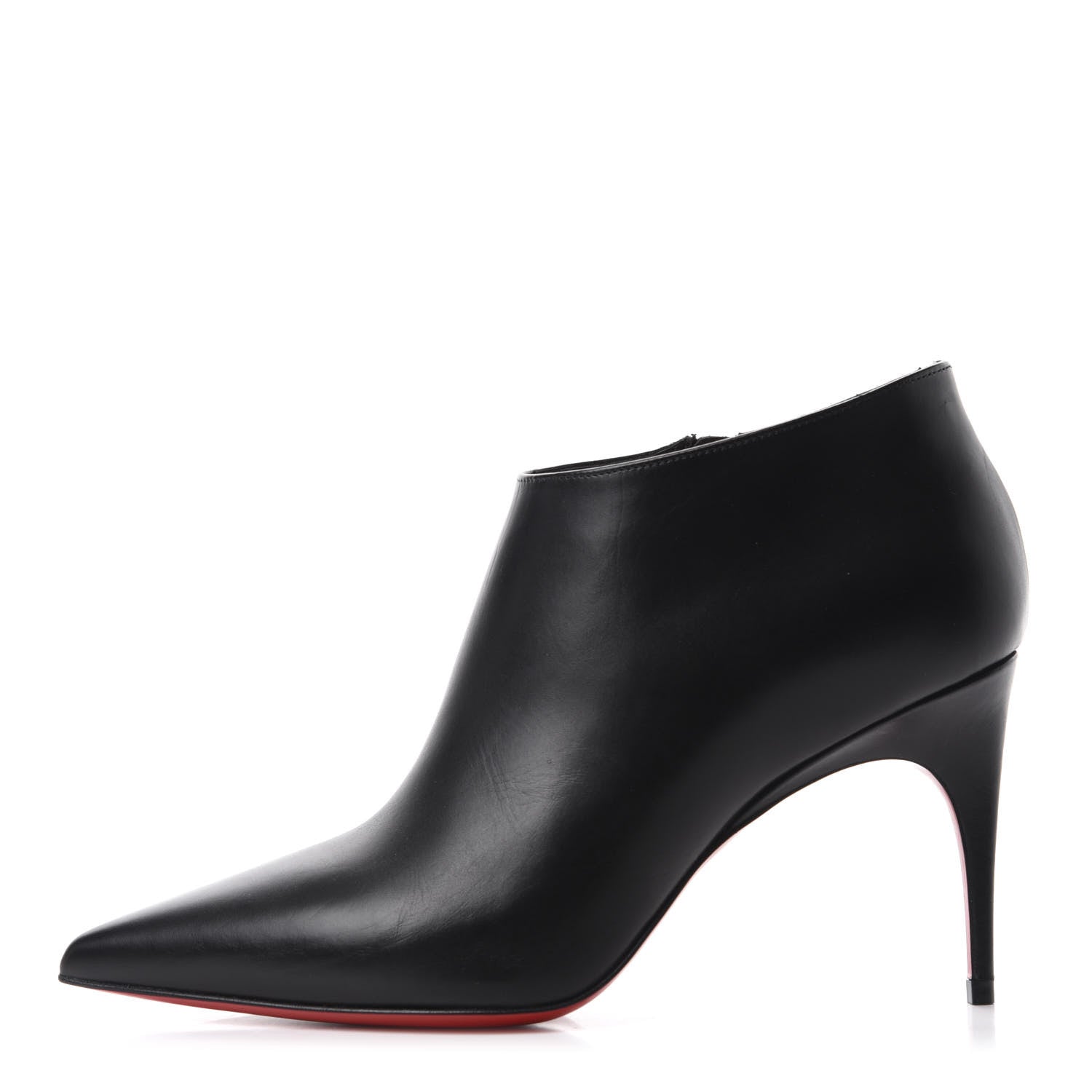 Christian Louboutin Calfskin Gorgona 85 Ankle Boots 36 Black 1 of 9