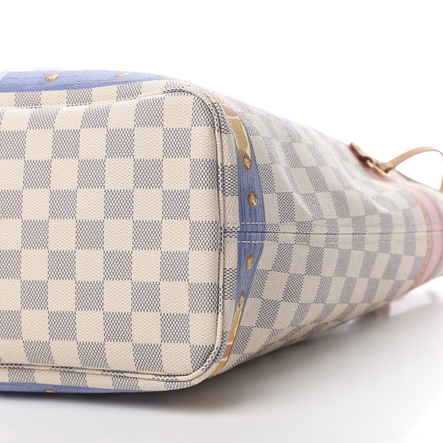 Louis Vuitton Damier Azur Summer Trunks Neo Neverfull MM 9 of 11