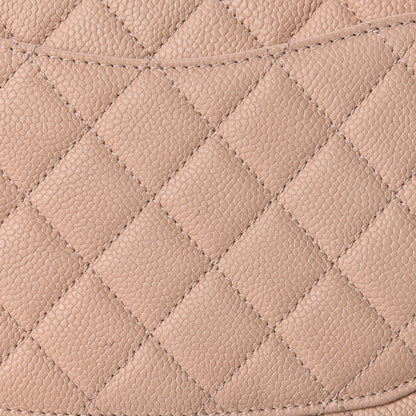 Chanel Caviar Quilted Medium CC Filigree Flap Beige Black 11 of 12