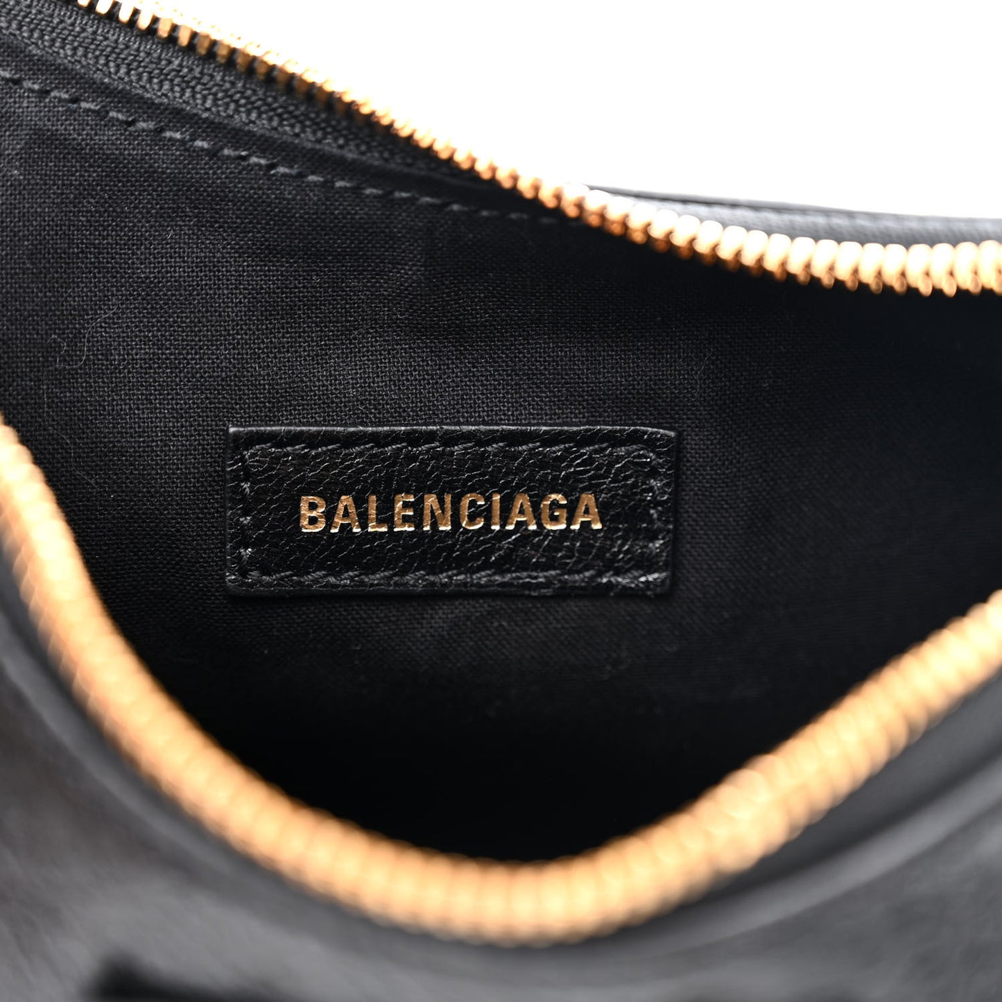 Agneau Arena Le Cagole Shoulder Bag XS Black