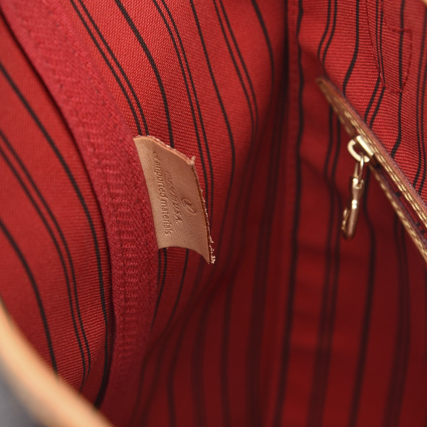 Monogram Neo Neverfull MM Cherry