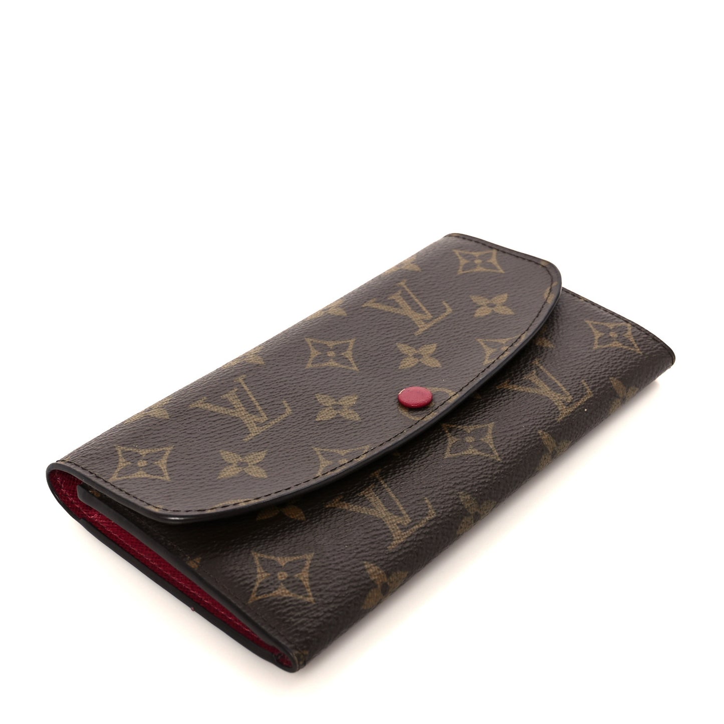 Monogram Emilie Wallet Fuchsia