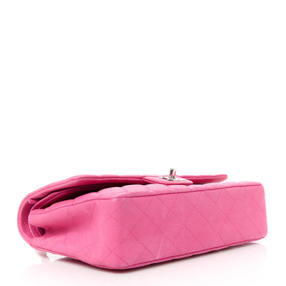 Chanel Iridescent Caviar Quilted Medium Double Flap Pink 4 of 13