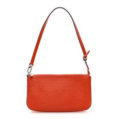 Louis Vuitton Epi Pochette Accessories NM Piment 1 of 8
