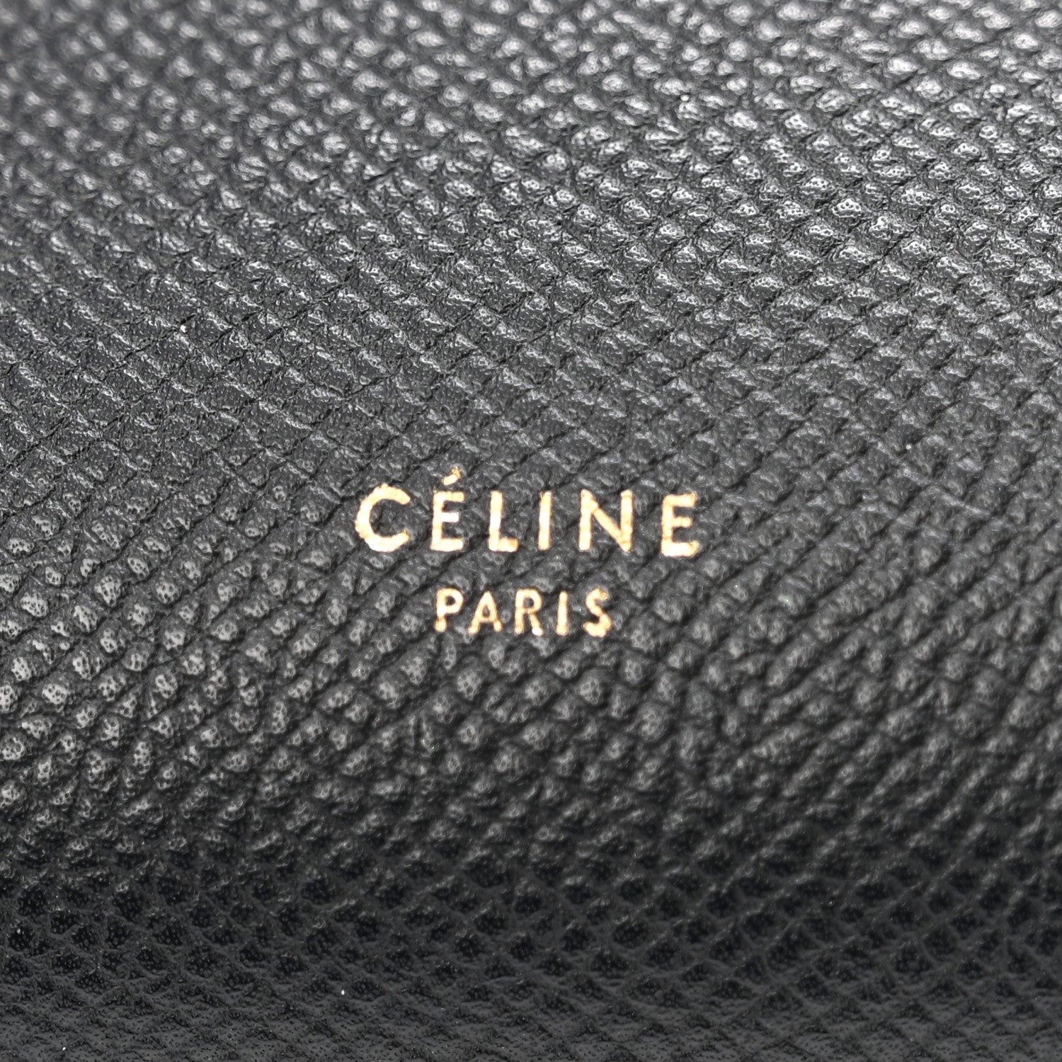 Celine Grained Calfskin Mini Belt Bag Black 6 of 10