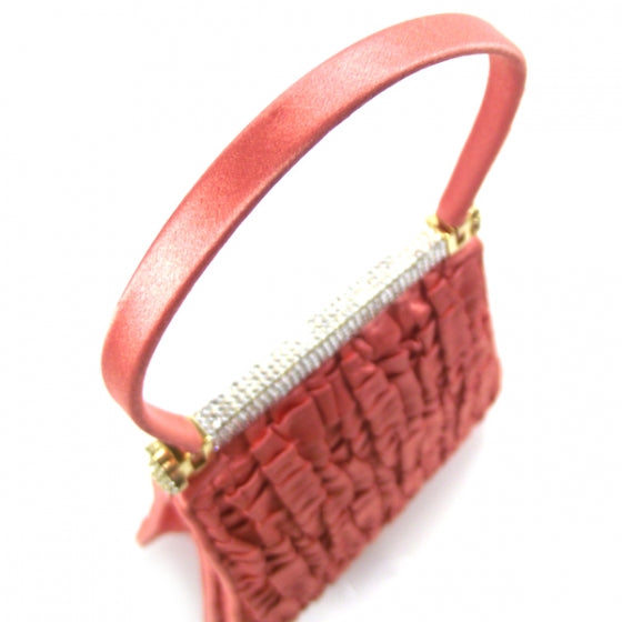 Swarovski Crystal Satin Evening Bag